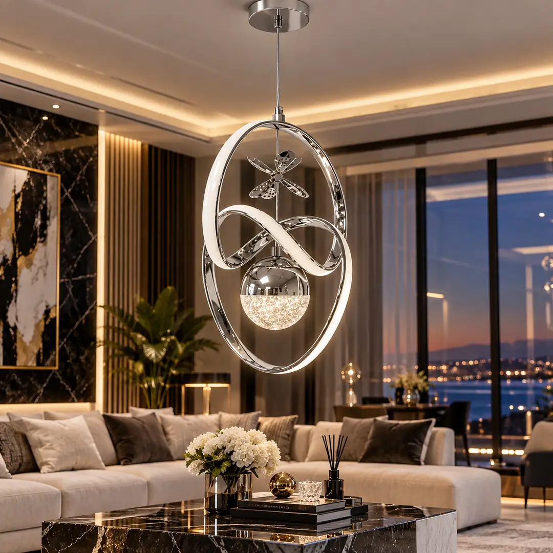 Laura 3 Renkli LED Sarkıt Avize