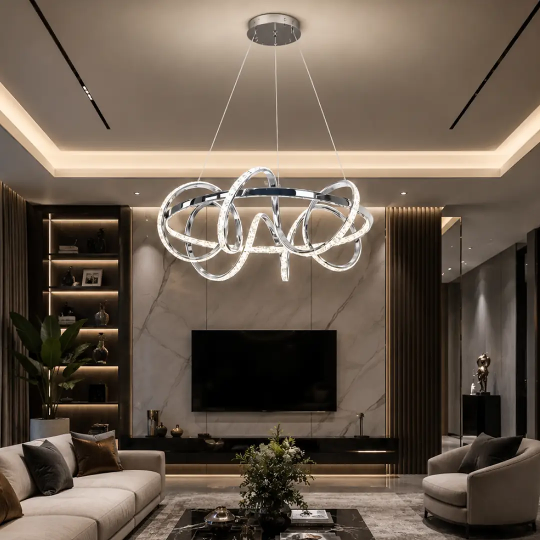 Nirvana 3 Renkli LED Sarkıt Avize 50 cm — görsel 2