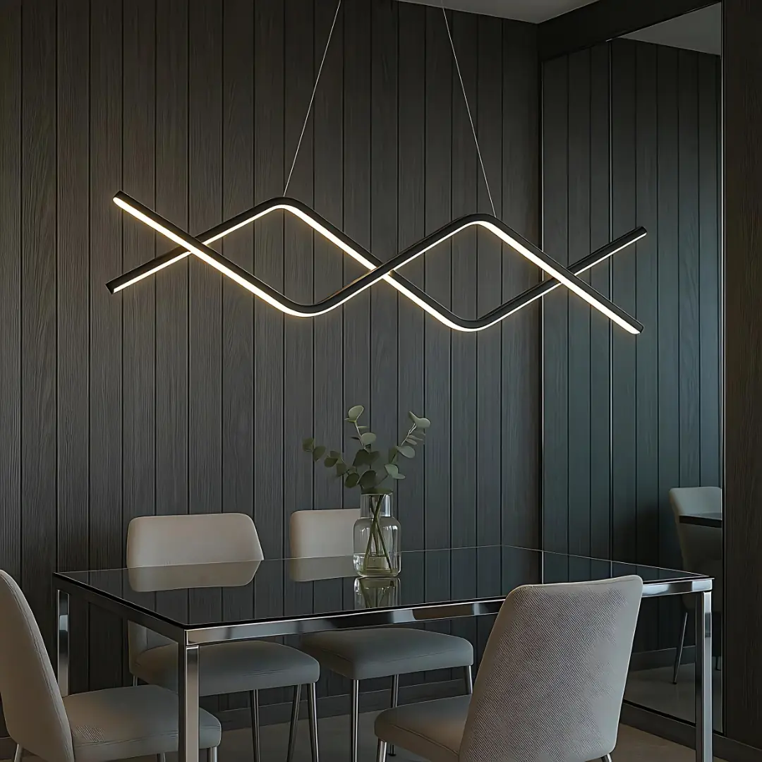 Cameron 3 Renkli LED Sarkıt Avize 80 cm — görsel 2