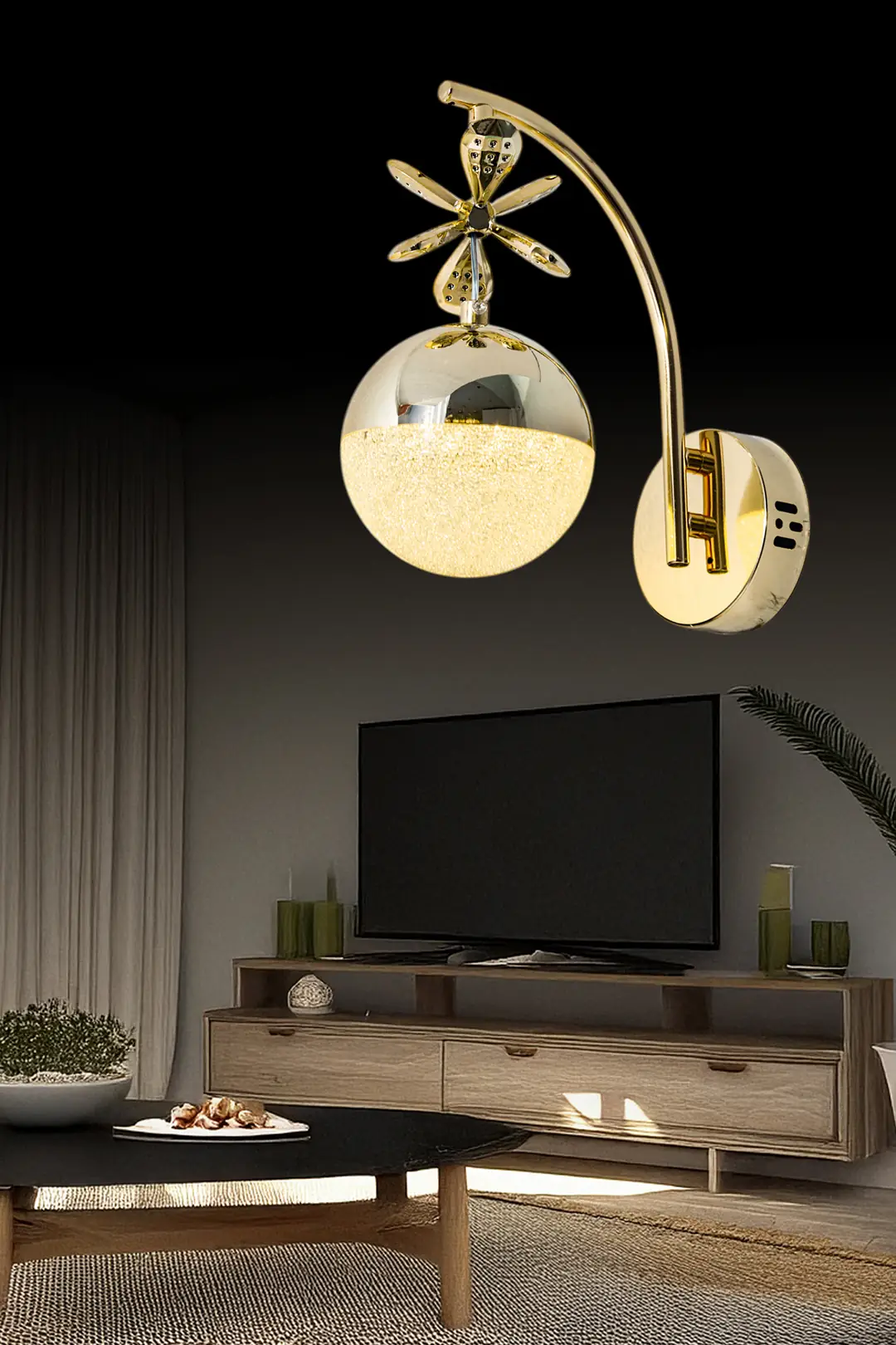 Diana 3 Renkli LED Aplik — görsel 2