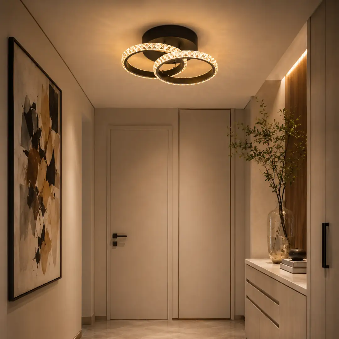 2'li Demre 3 Renkli LED Plafonyer Avize 2'li Demre 3 Renkli LED Plafonyer Avize