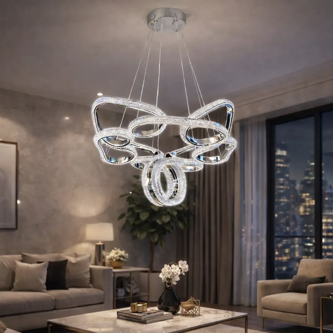 Porto 3 Renkli LED Sarkıt Avize 45 cm — görsel 3
