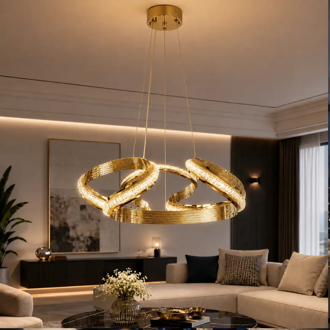 Felix 3-цветный LED Подвесная Люстра Felix 3 Renkli LED Sarkıt Avize