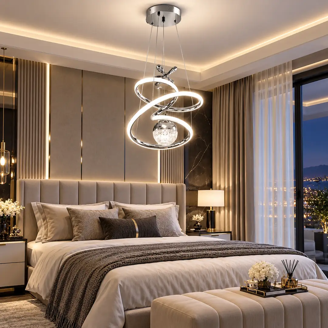 Luxora 3 Renkli LED Sarkıt Avize