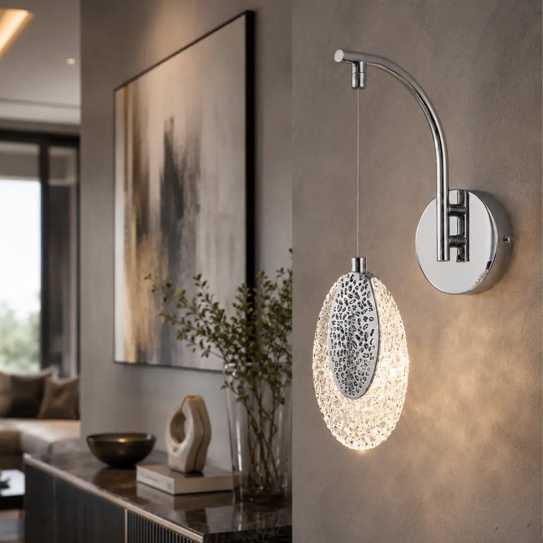 Elmas 3 Renkli LED Aplik — görsel 2