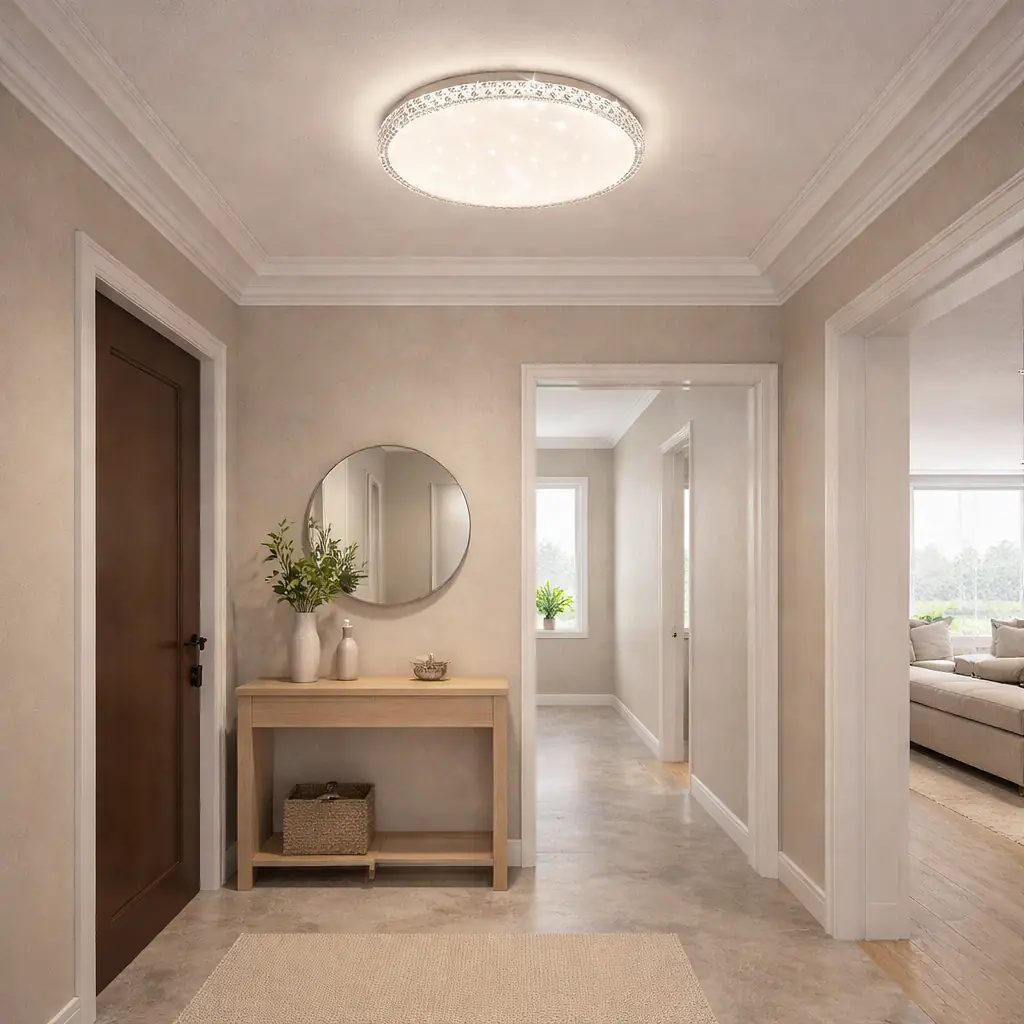 Bonita Yuvarlak Kumandalı 3 Renkli LED Plafonyer Avize 33 cm — görsel 2