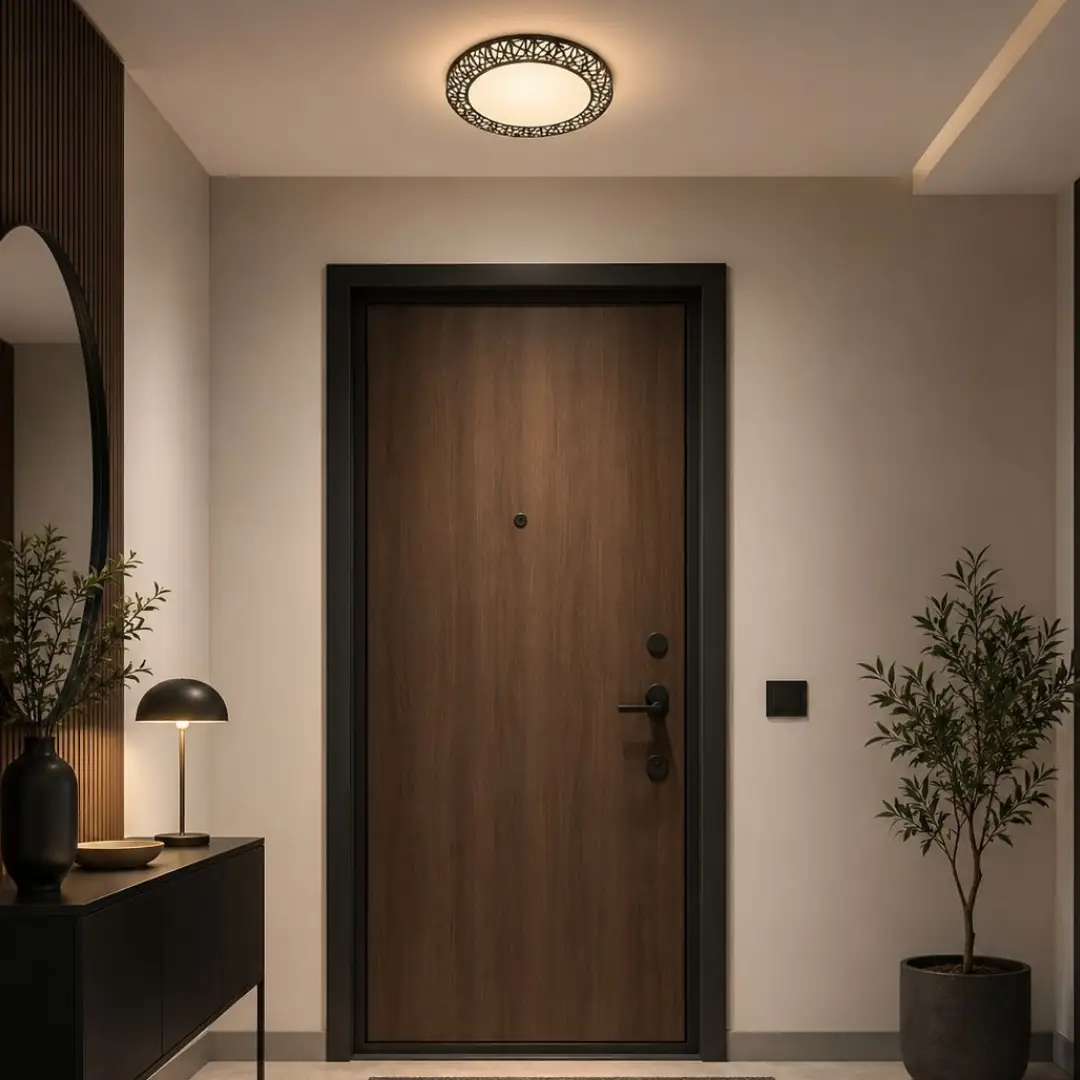 Truva 3 Renkli LED Plafonyer Avize 26 cm — görsel 3