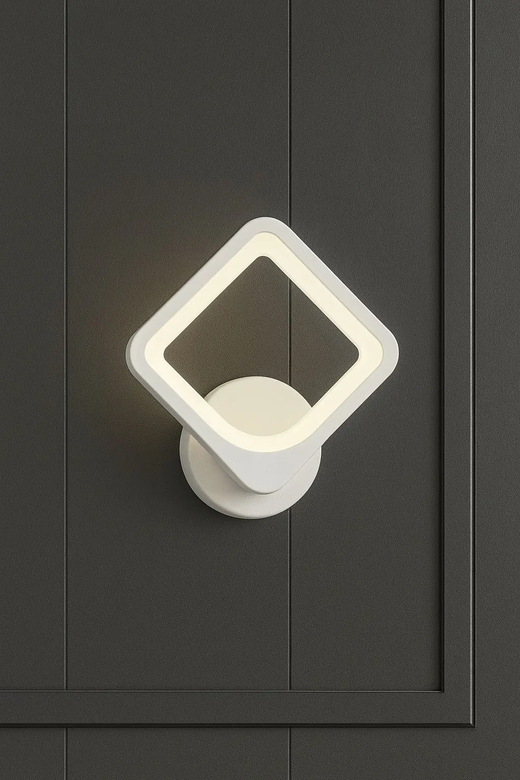 Kare Çerçeve 3 Renkli LED Aplik — görsel 4