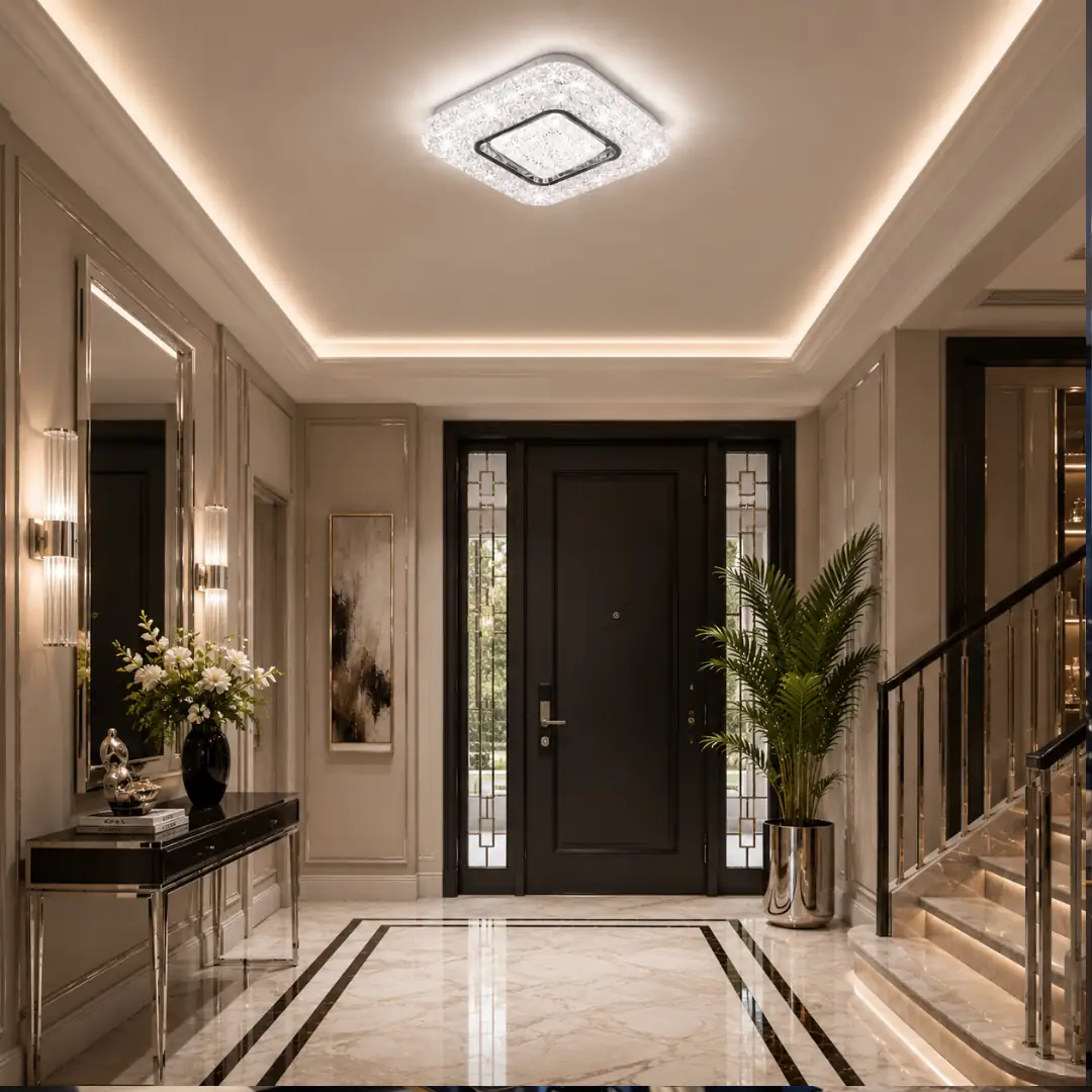 Hira 3 Renkli LED Plafonyer Avize 30 cm — görsel 2