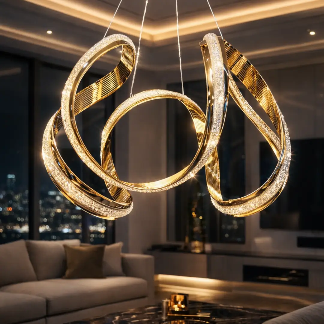 Deluxe 3 Renkli LED Sarkıt Avize Deluxe 3 Renkli LED Sarkıt Avize