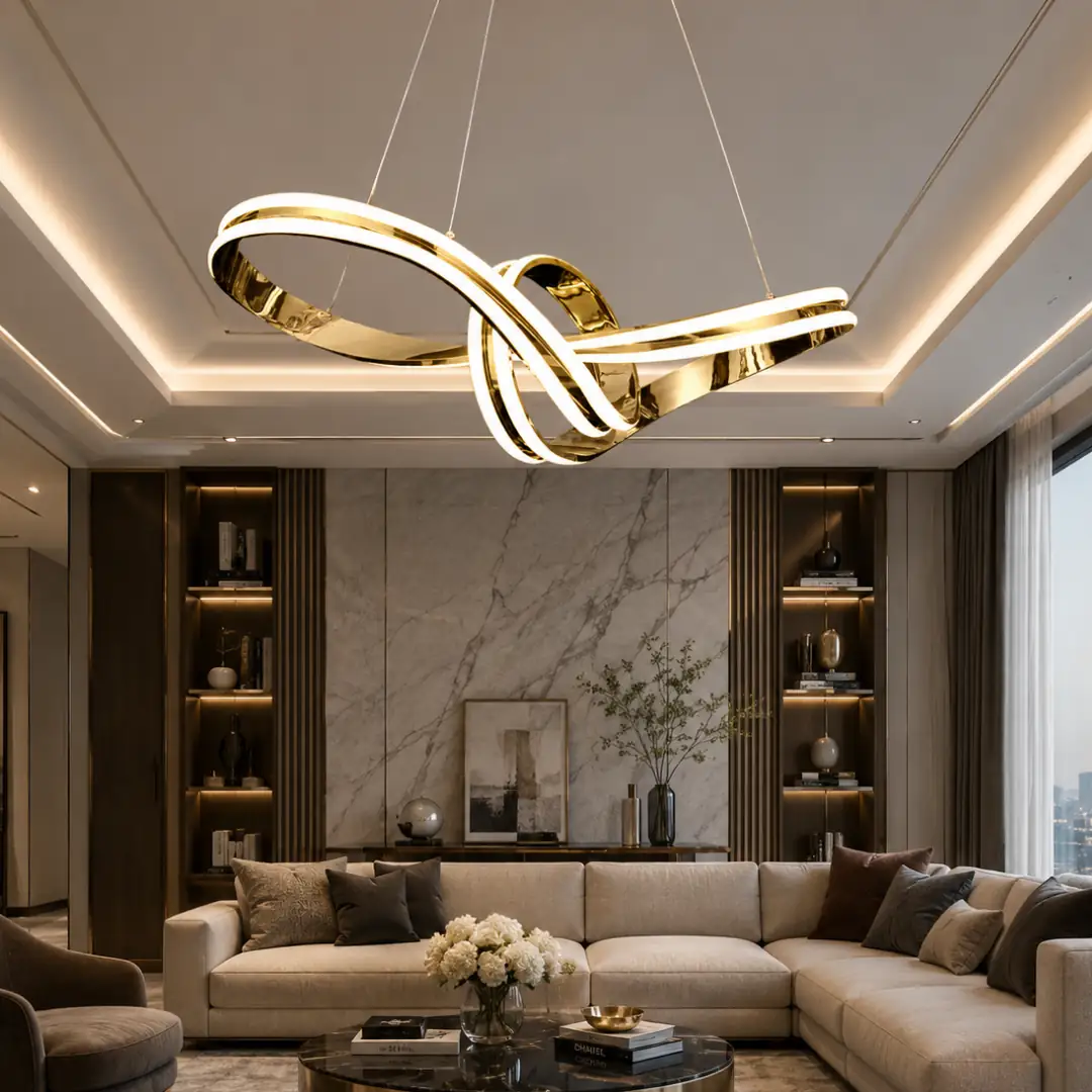 Torino بـ3 ألوان LED معلق ثريا Torino 3 Renkli LED Sarkıt Avize