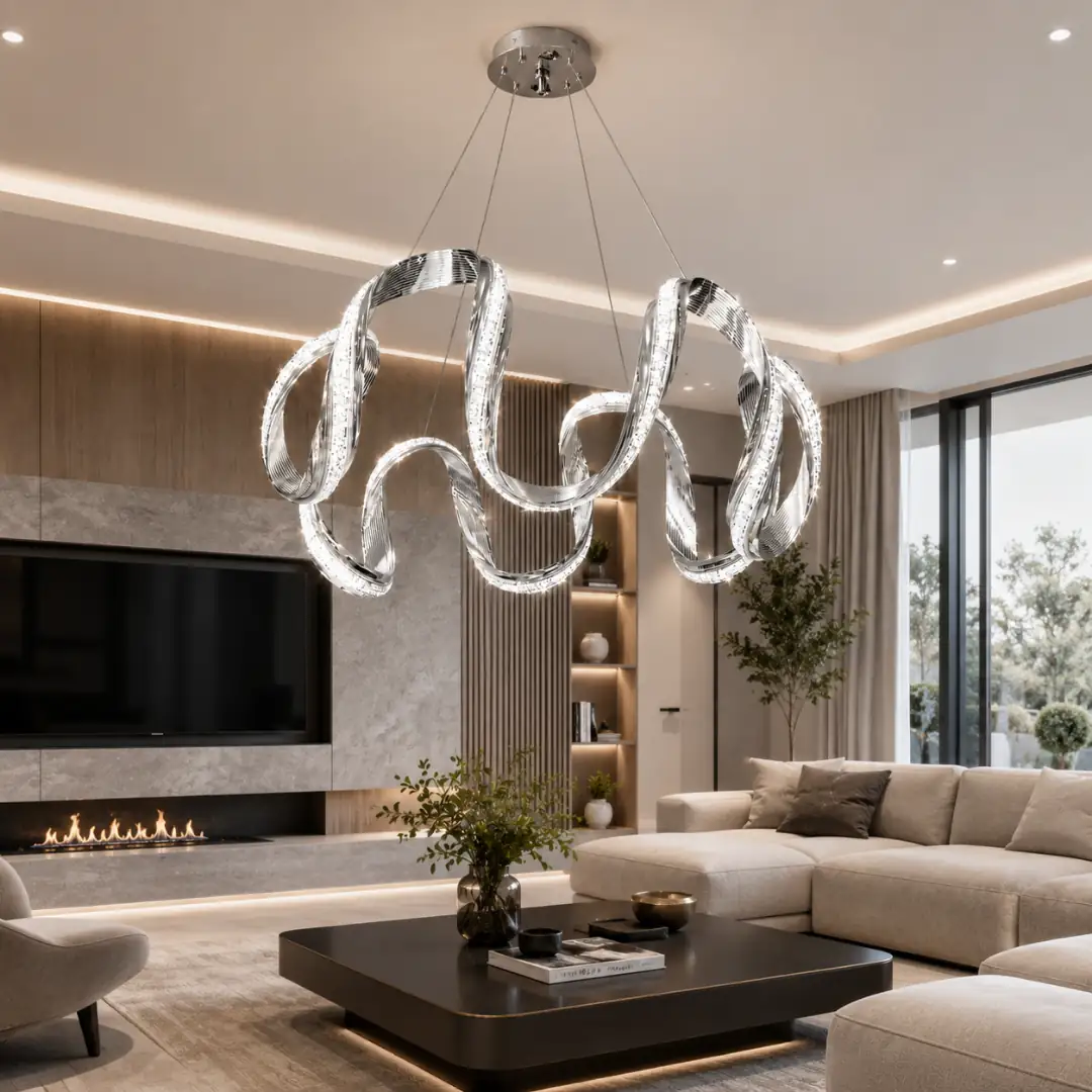 Pandora 3 Renkli LED Sarkıt Avize 50 cm — görsel 2