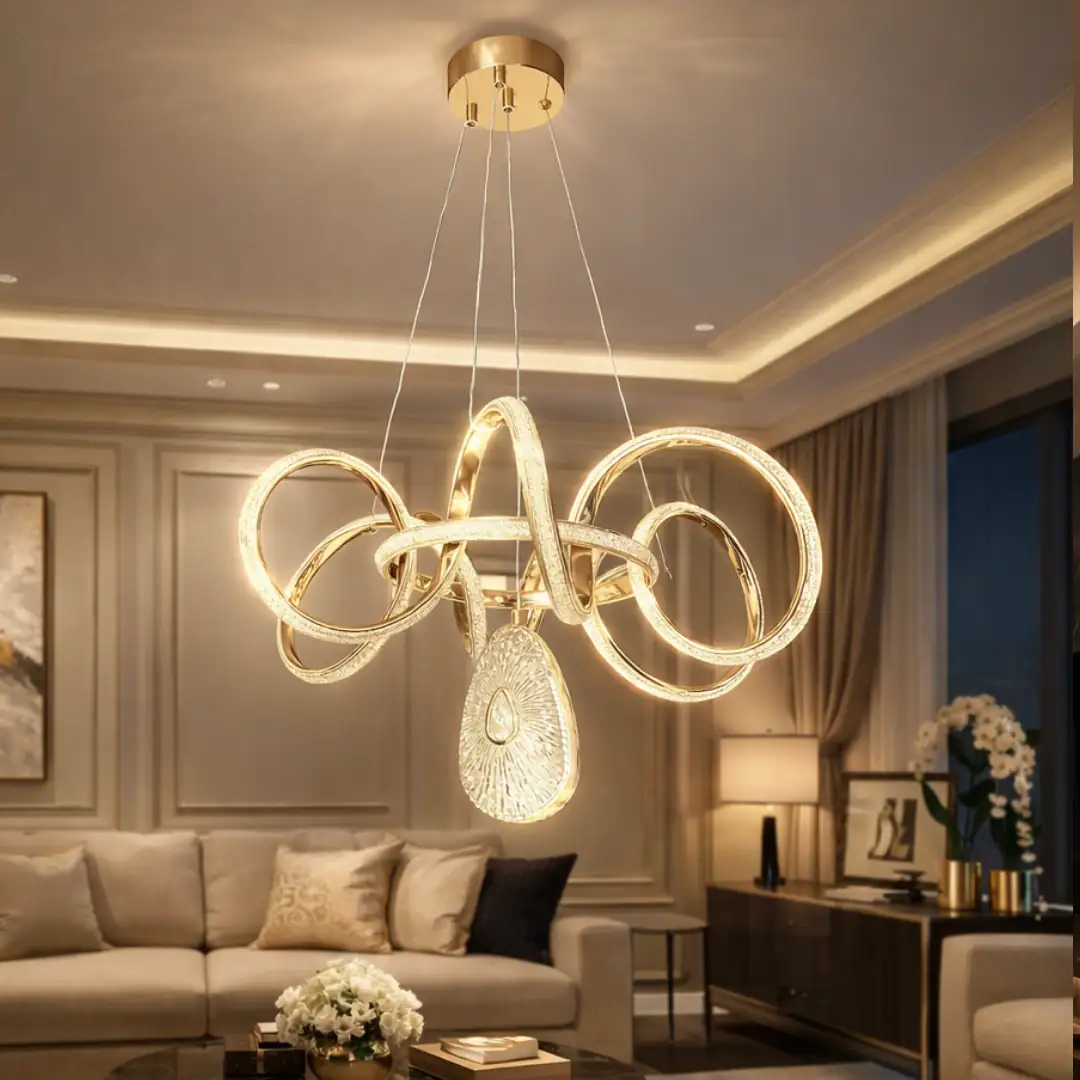 Panama 3 Renkli LED Sarkıt Avize 50 cm — görsel 3
