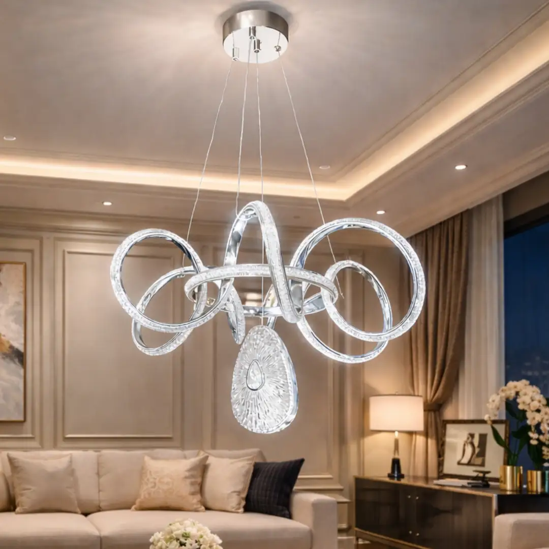 Panama 3 Renkli LED Sarkıt Avize 50 cm — görsel 7