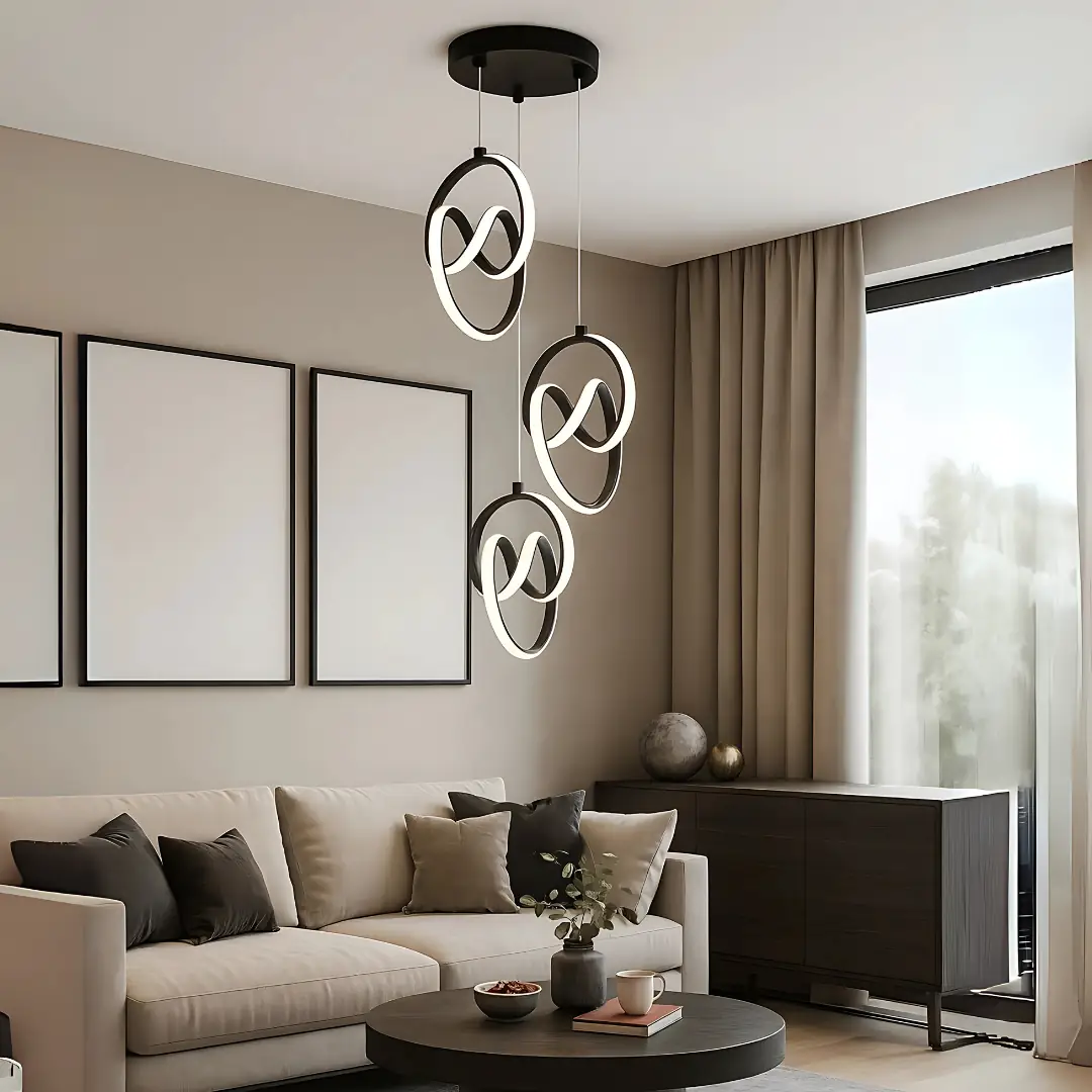 3'lü Trend LED Sarkıt Avize — görsel 3