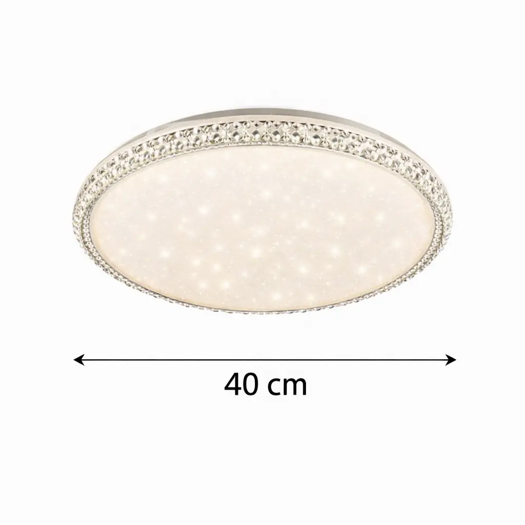 Bonita Yuvarlak Kumandalı 3 Renkli LED Plafonyer Avize 40 cm — görsel 3