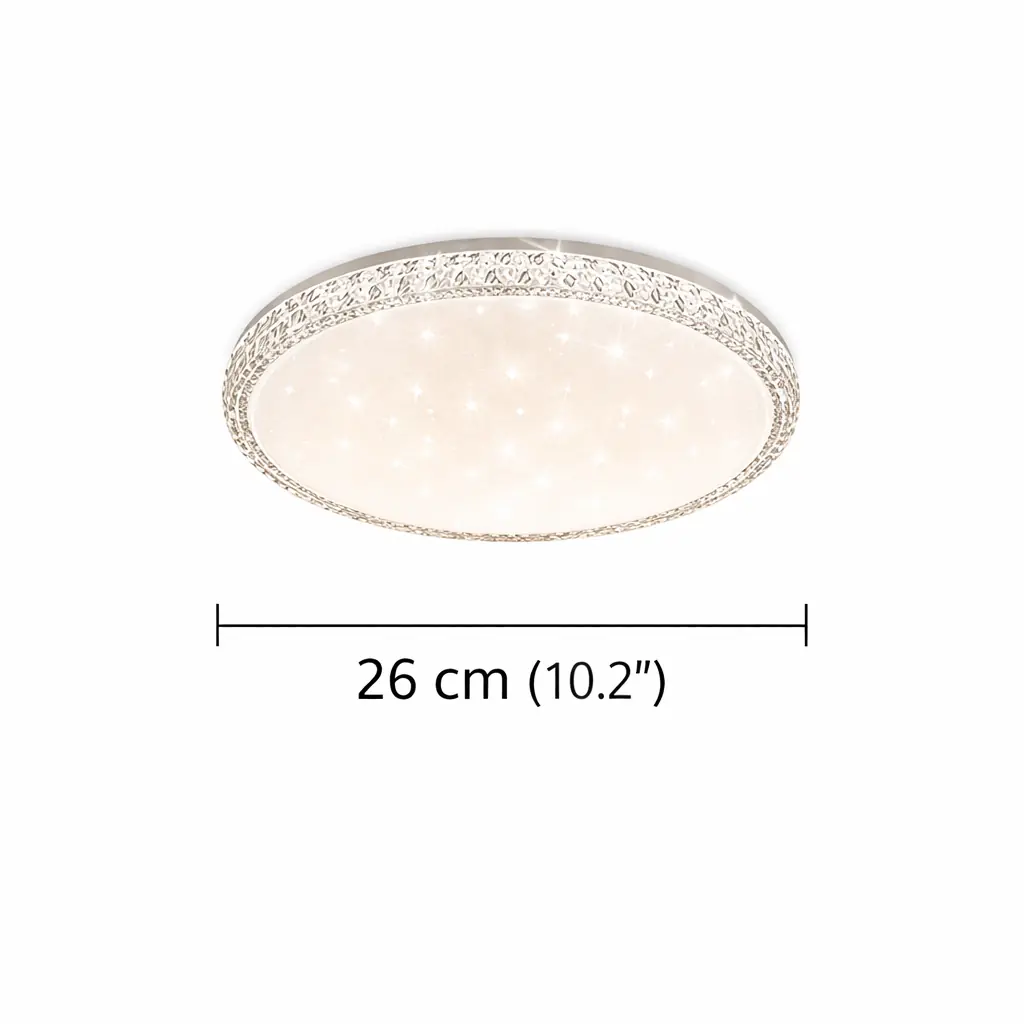 Bonita Yuvarlak 3 Renkli LED Plafonyer Avize 26 cm — görsel 3